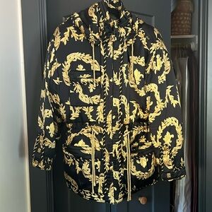 Vintage Skea Paris/Vail Versace-Style Print Ski Snow Jacket‎